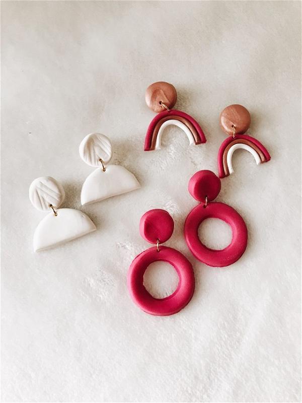 Cheap And Easy Clay Earring