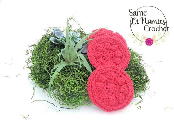 Coral Blossoms Face Scrubbies