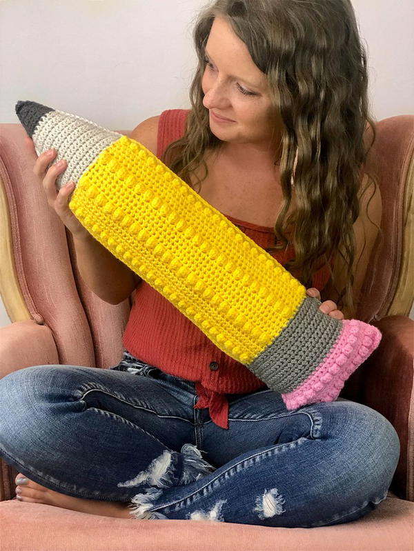 Crafty Pencil Pillow