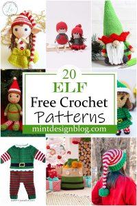 20 Free Elf Crochet Patterns For Beginners - Mint Design Blog