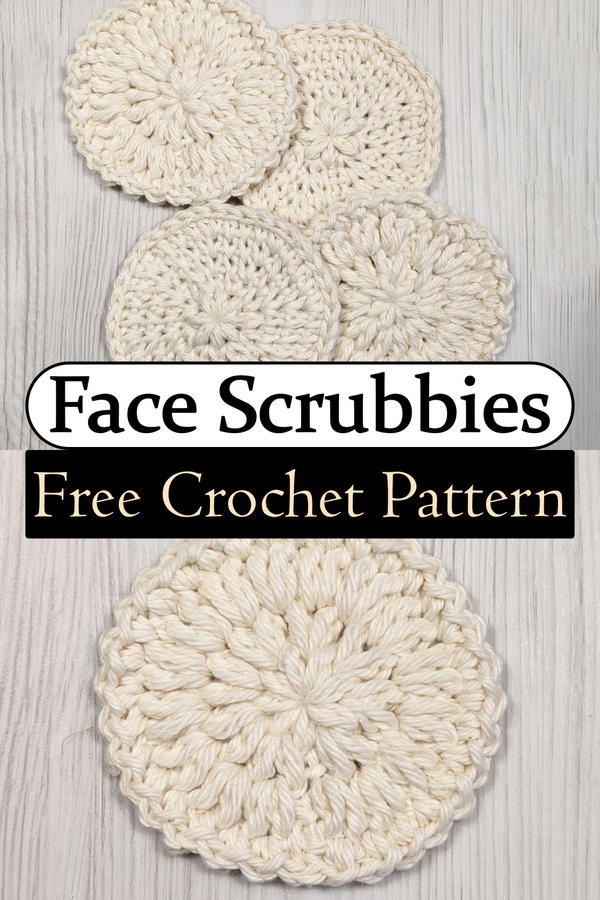 Crochet Face Scrubbies