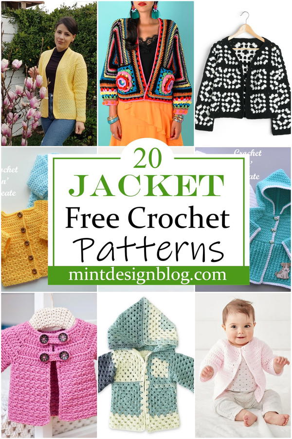 Crochet Jacket Patterns 2