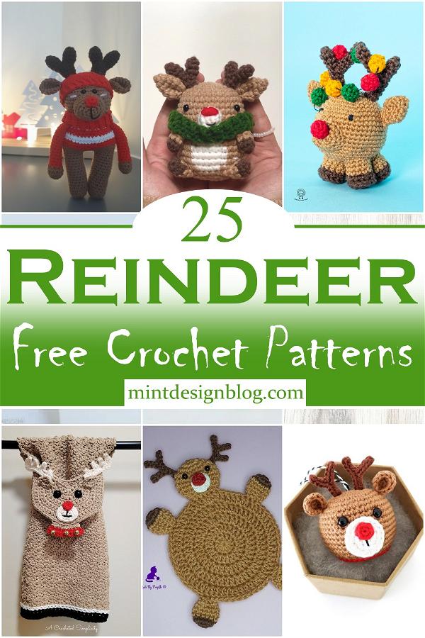 Crochet Reindeer Patterns 1