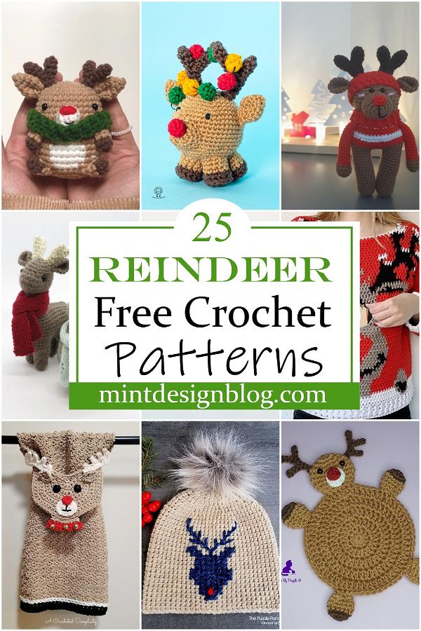 Crochet Reindeer Patterns 2