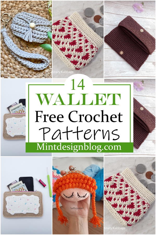 Crochet Wallet Patterns 1