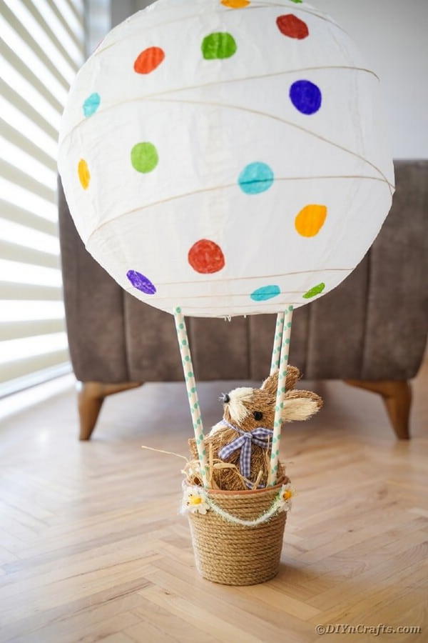 Cute Hot Air Balloon For Easter