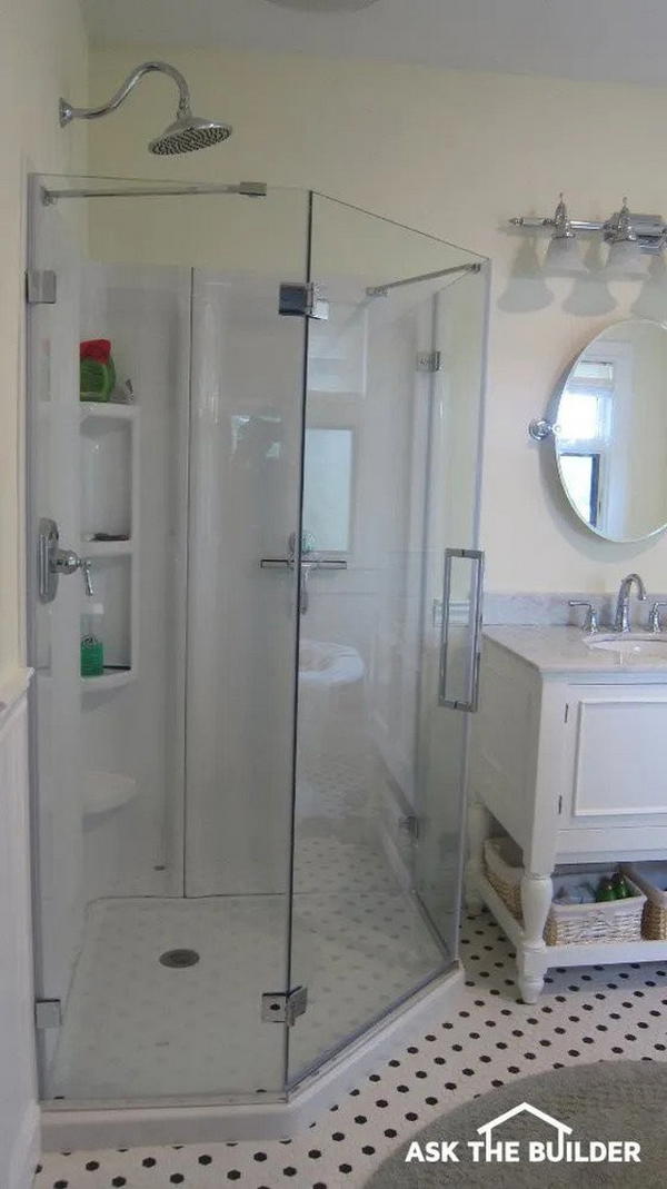 DIY Acrylic Shower Walls