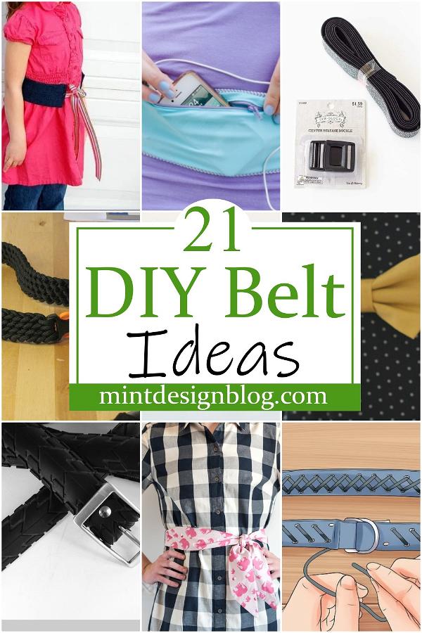 21 DIY Belt Ideas For Women - Mint Design Blog