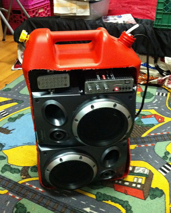 DIY Boombox With Car Stereo