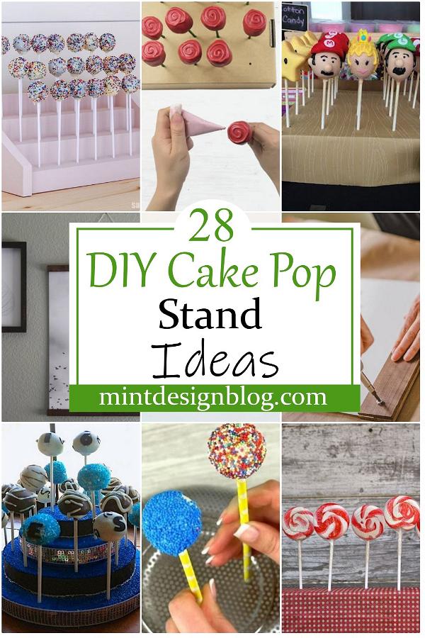 DIY Cake Pop Stand Ideas 1