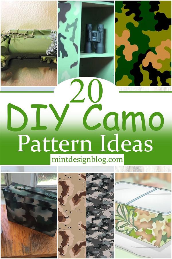 DIY Camo Pattern Plans