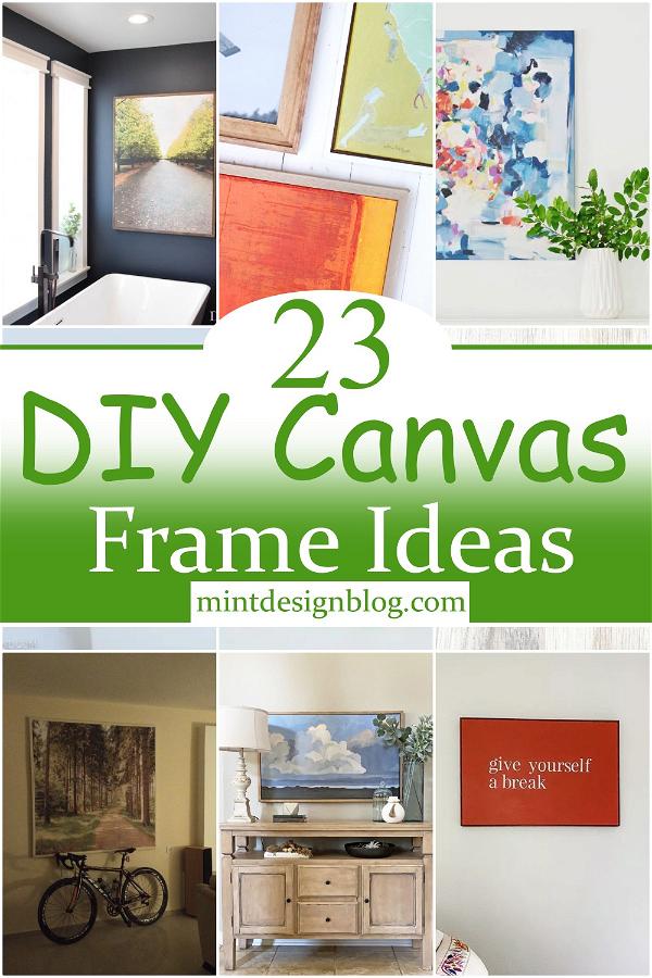 DIY Canvas Frame Plans