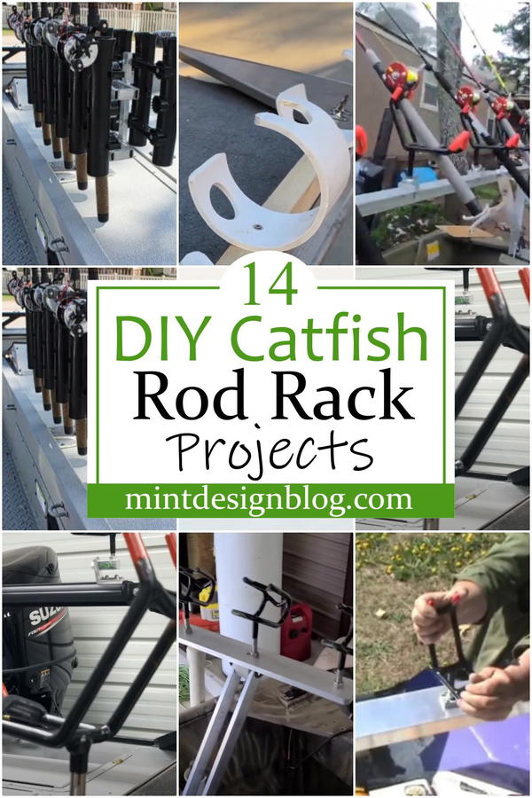 DIY Catfish Rod Rack Projects