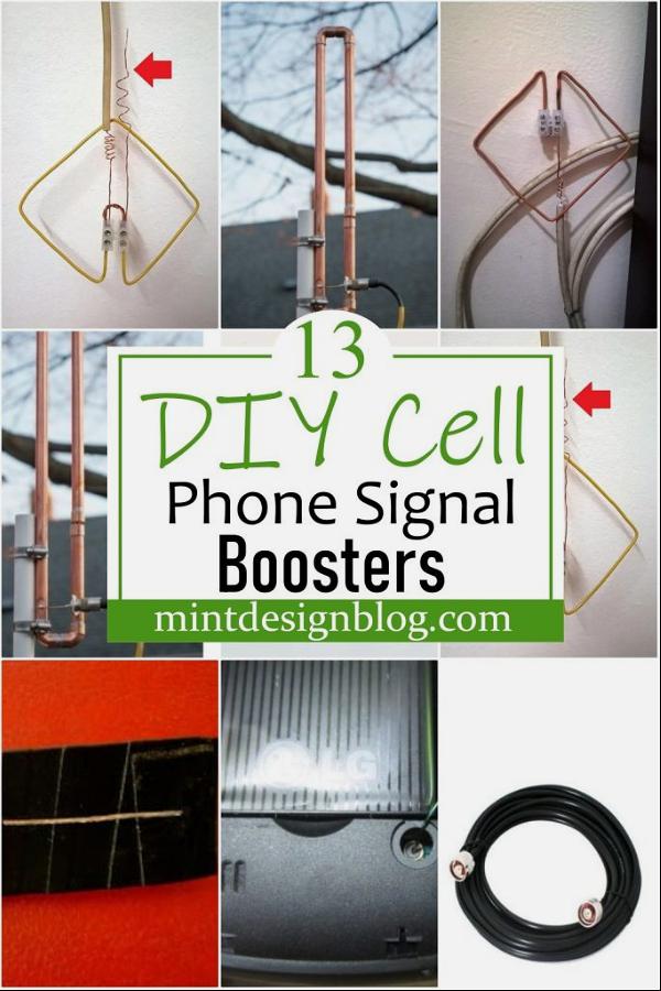 cell phone signal booster diy
