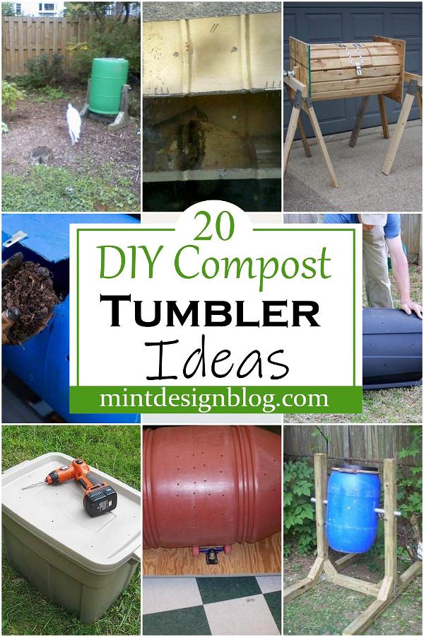 DIY Compost Tumbler Ideas 1