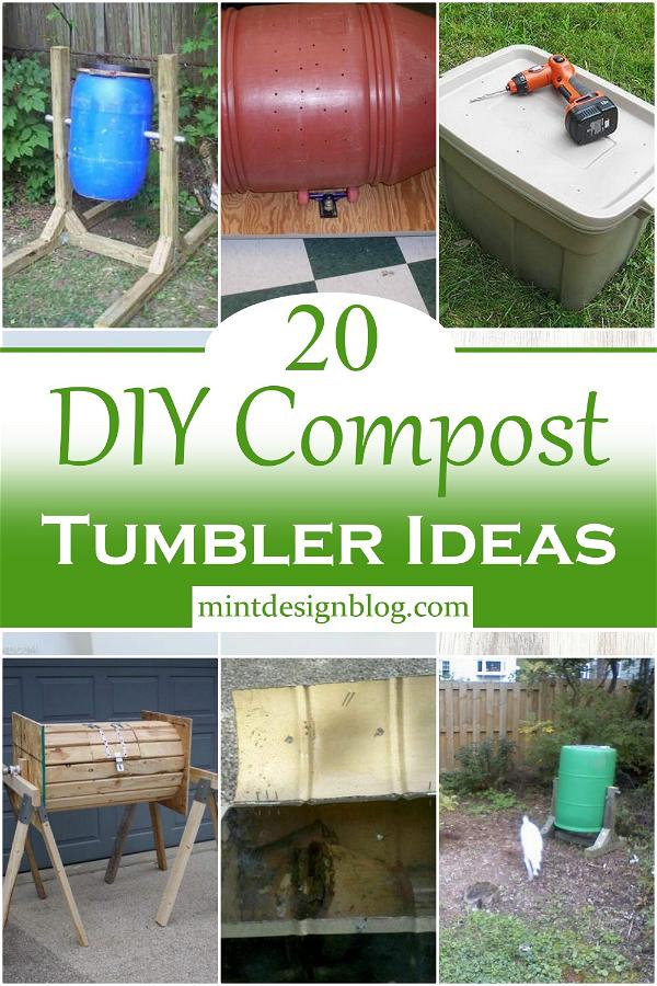 DIY Compost Tumbler Ideas 2