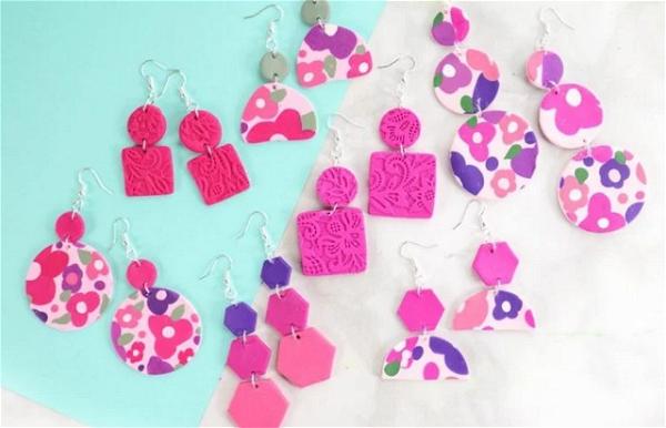 DIY Cute Clay Earrings