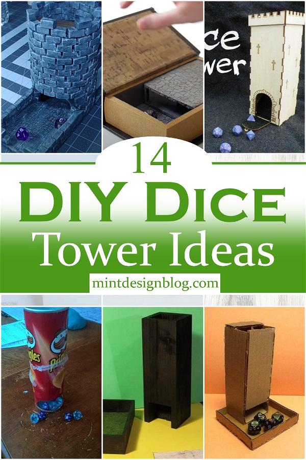 DIY Dice Tower Ideas For Kids 1