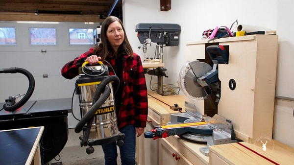 DIY Dust Collector For Small Space