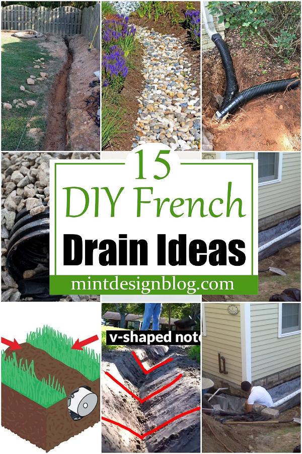 DIY French Drain Ideas
