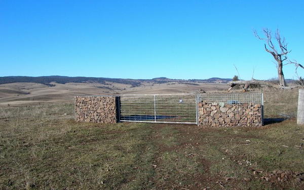 DIY Gabion Retaining Wall