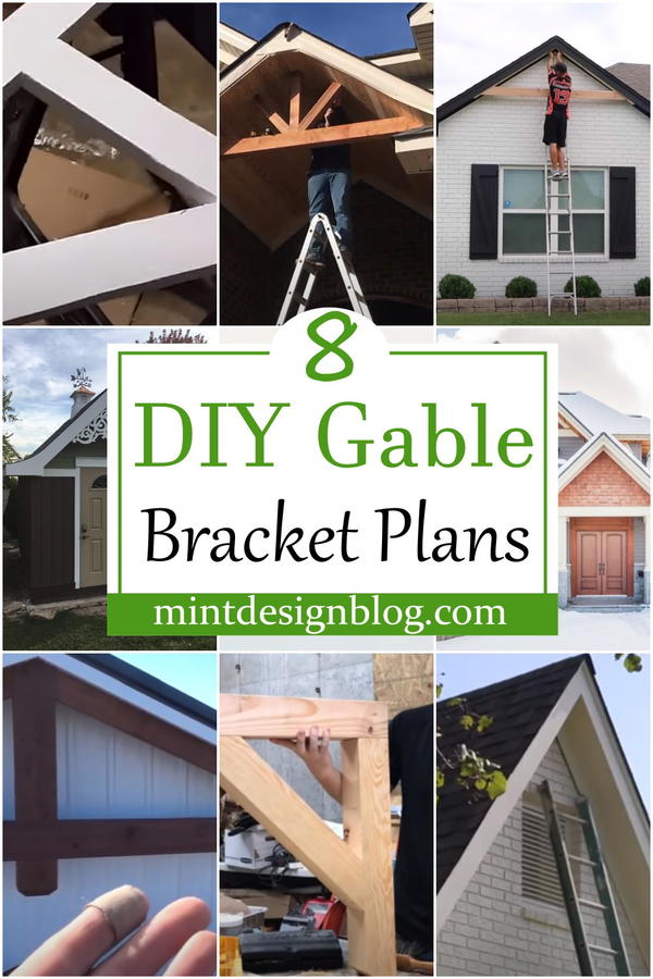 DIY Gable Bracket Plans