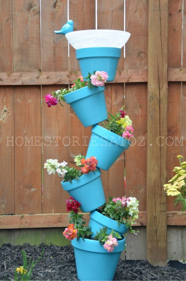 DIY Garden Planter Idea For Decoration