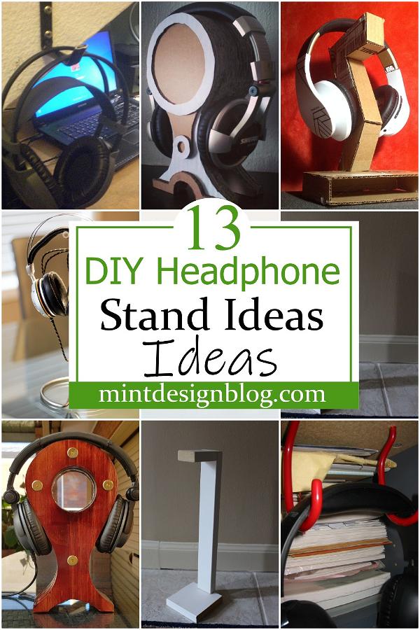 DIY Headphone Stand Ideas