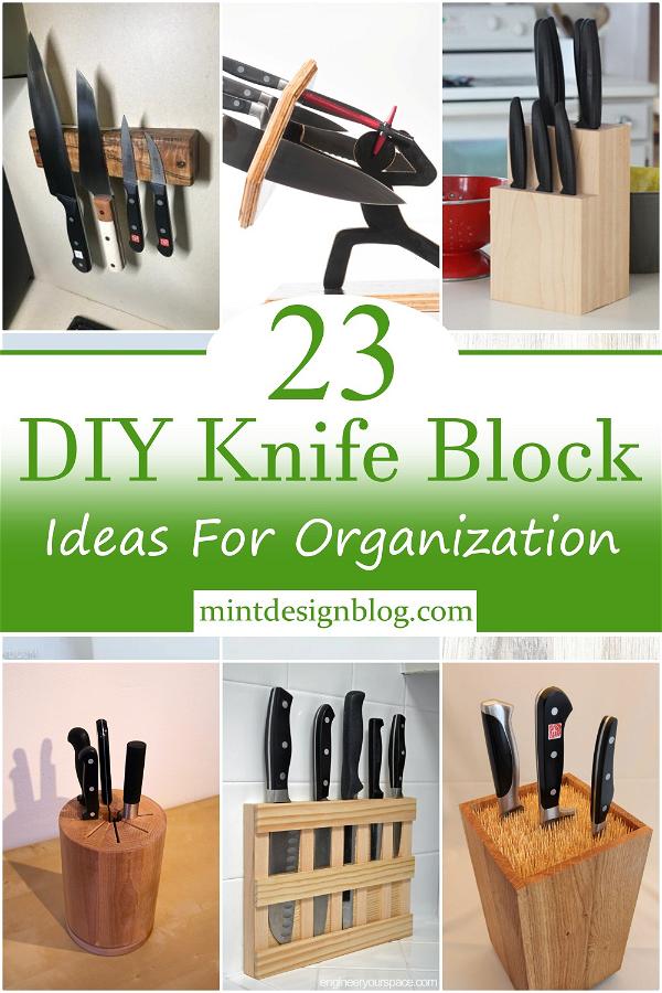 DIY Knife Block Ideas