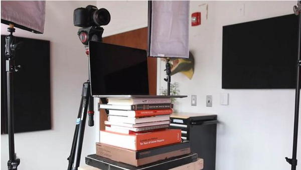 DIY Laptop Teleprompter