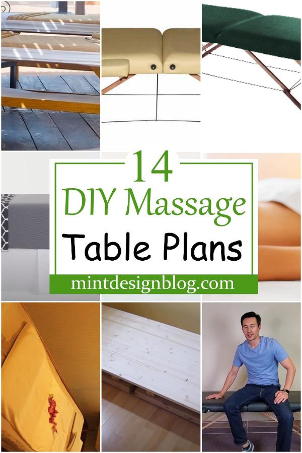 DIY Massage Table Plans
