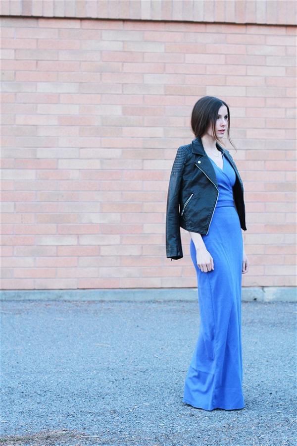 DIY Maxi Wrap Dress