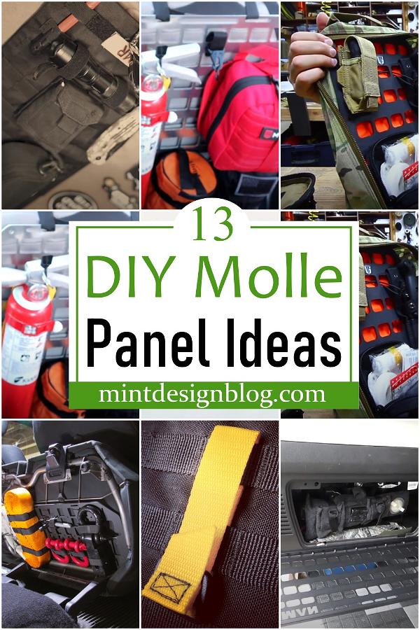 13 DIY Molle Panel Ideas - Mint Design Blog