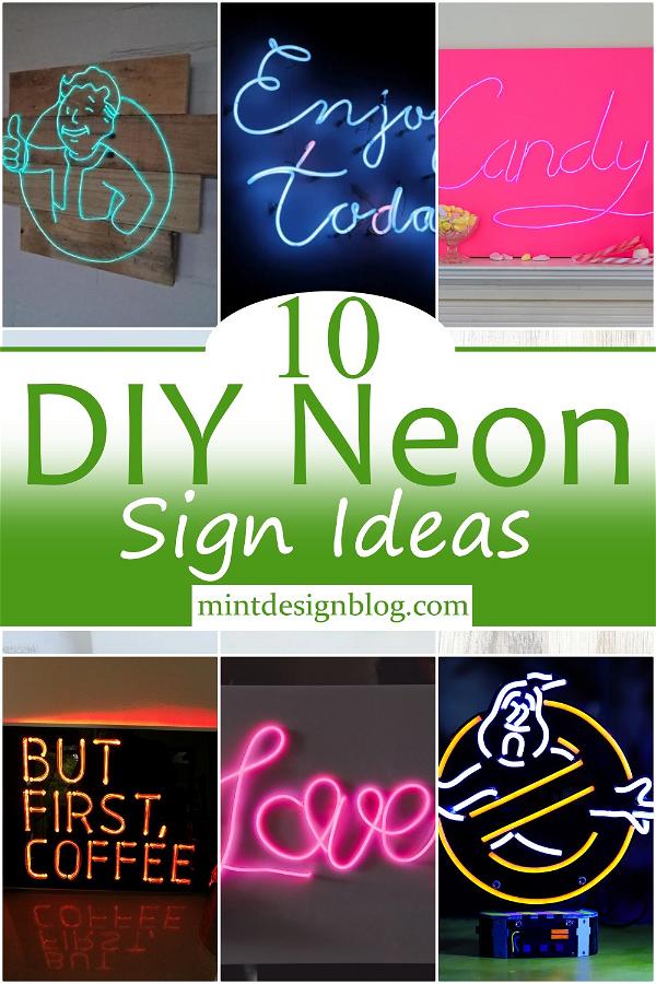 DIY Neon Sign Plans