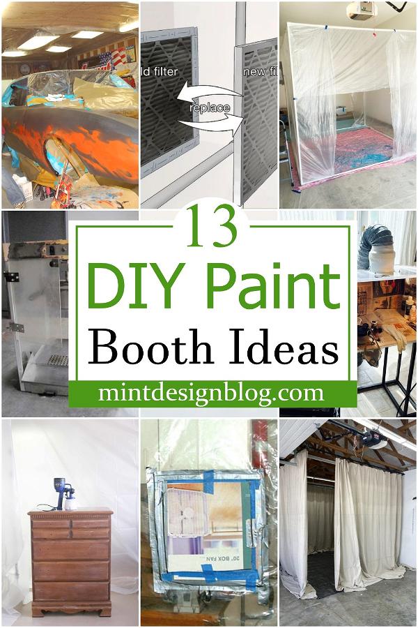 DIY Paint Booth Ideas