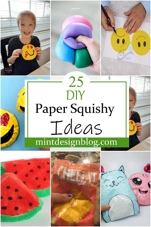 DIY Paper Squishy Ideas 1