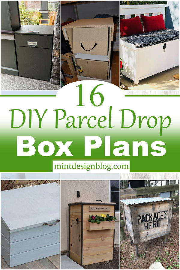 DIY Parcel Drop Box ideas