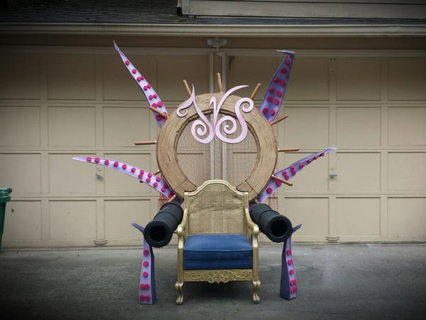 DIY Pirate Throne Chair