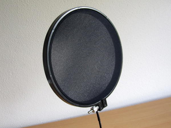 DIY Pop Filter Microphone