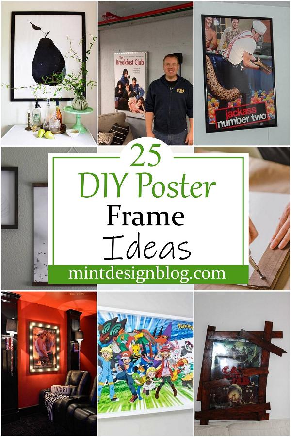 DIY Poster Frame Ideas 1