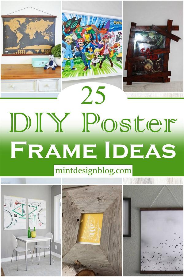 DIY Poster Frame Ideas 2