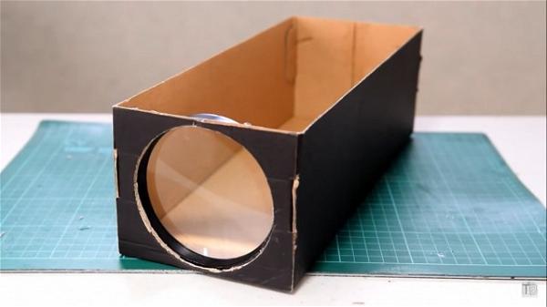 DIY Projector Out of a Shoebox