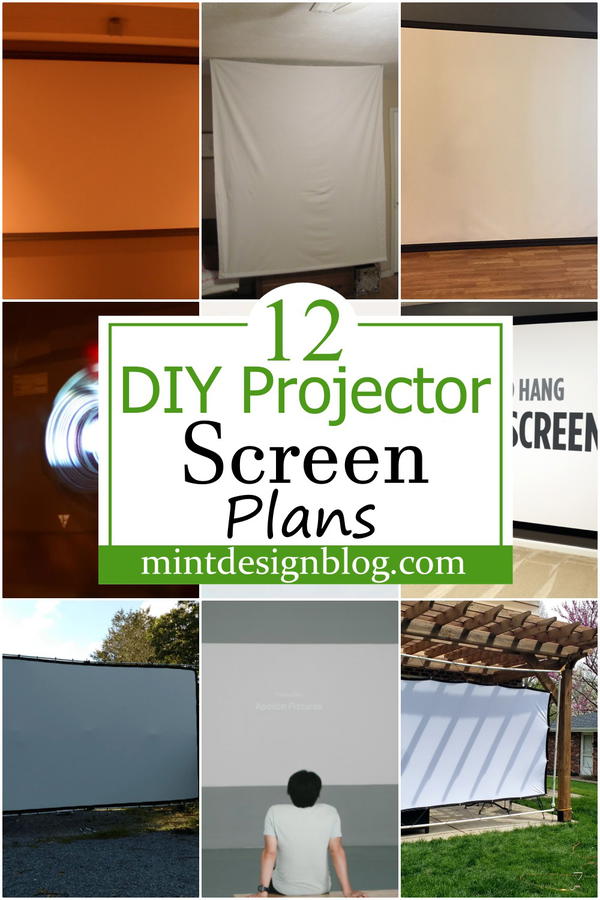 DIY Projector Screen Plans