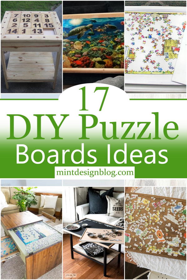 DIY Puzzle Boards Plans