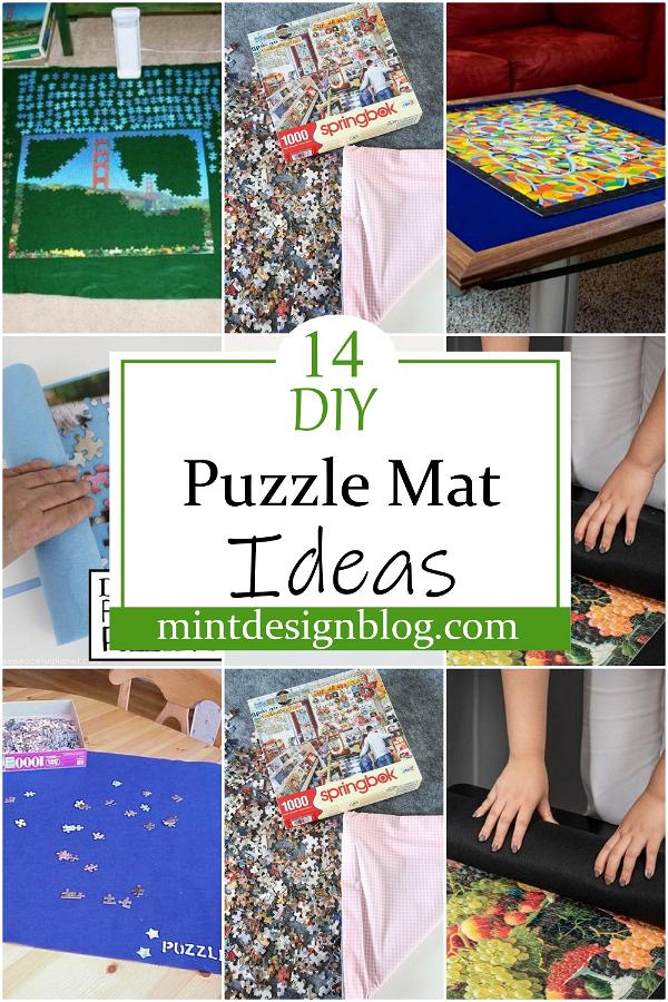 DIY Puzzle Mat Ideas 1