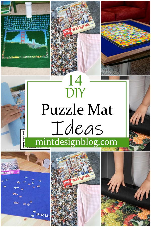 DIY Puzzle Mat Ideas 1