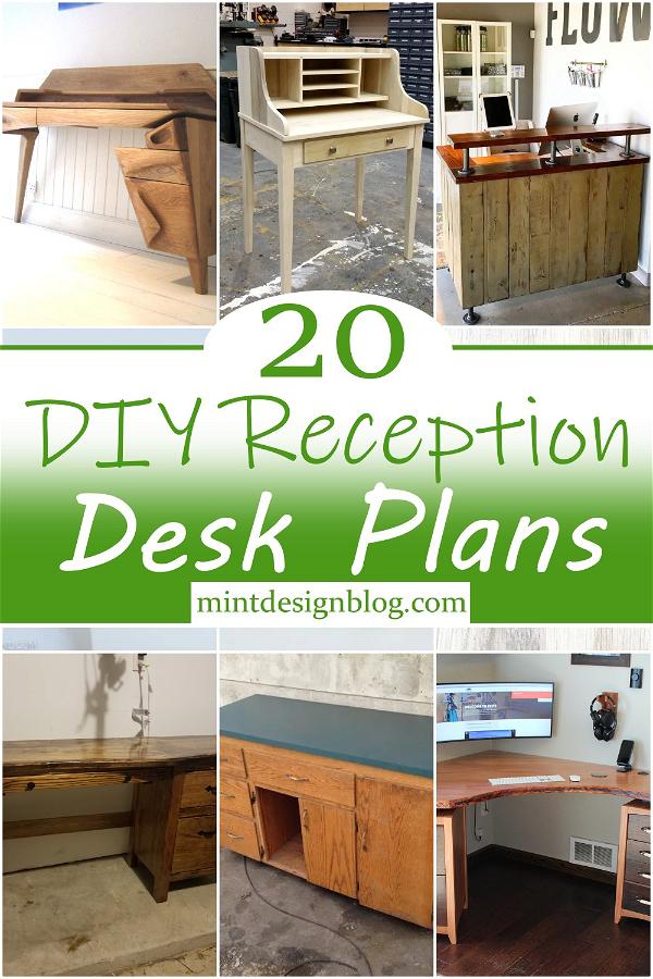 DIY Reception Desk Plans