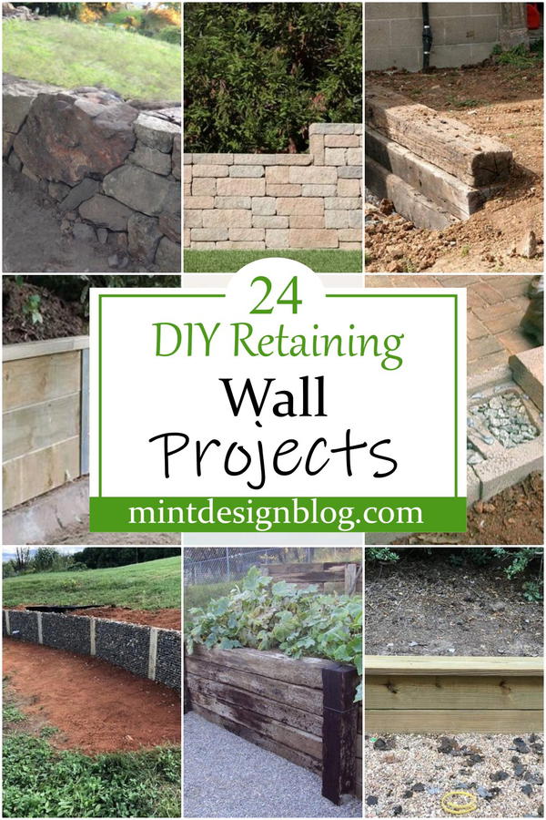 DIY Retaining Wall Projects 1