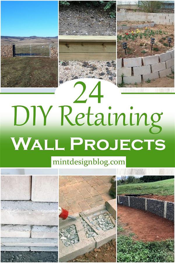 DIY Retaining Wall Projects 2