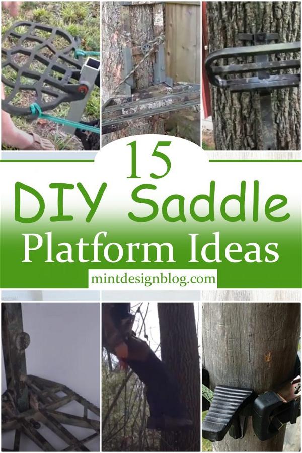 15 DIY Saddle Platform Ideas For Climbing - Mint Design Blog